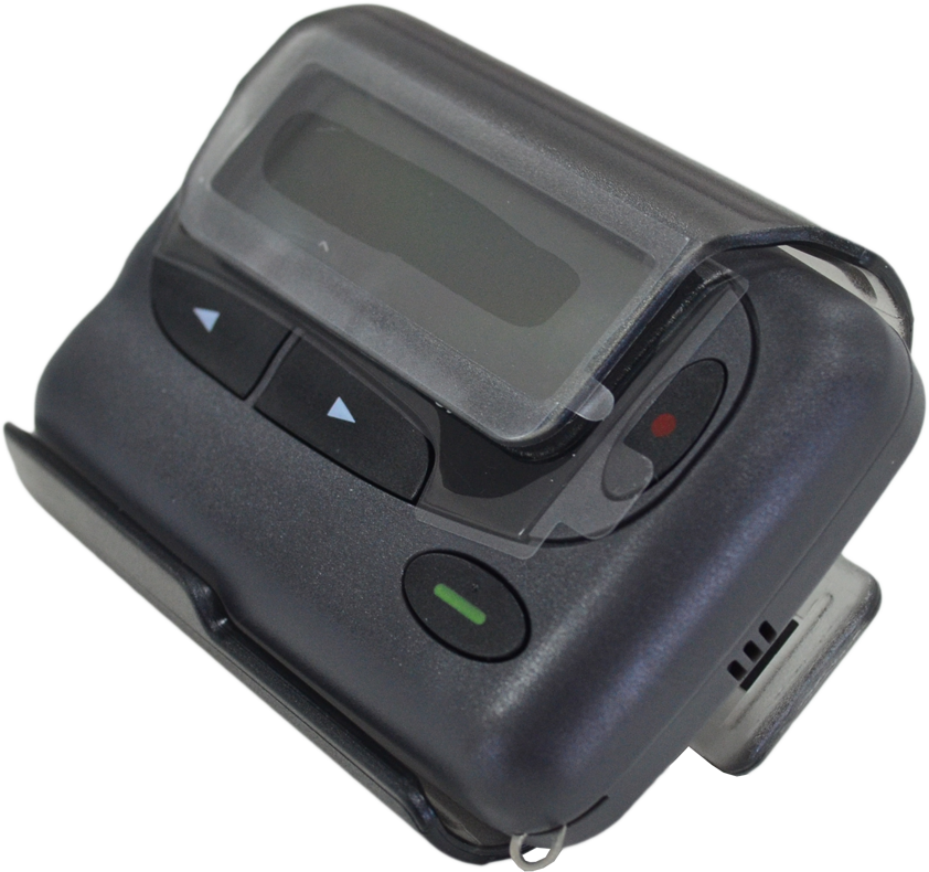 Doorbell push button system with Pager