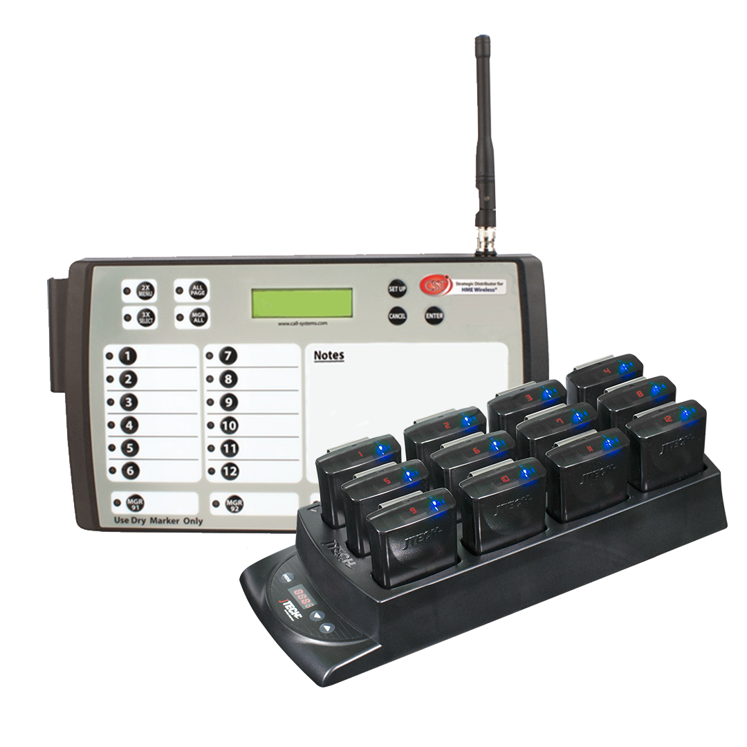 WaiterCall 12 Pager Bundle